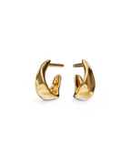 Seren Small Hoops | Gold Vermeil