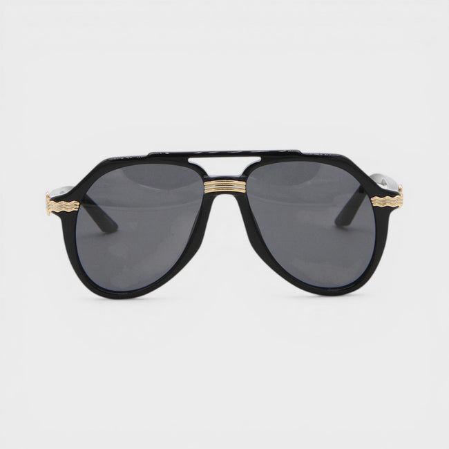 Rajio Sunglasses Black Gold