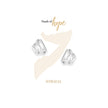 Twin Baguettes Stud Earrings