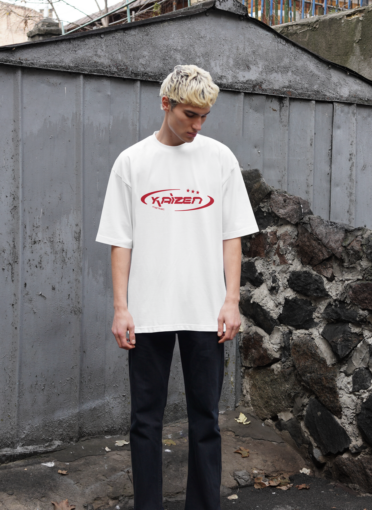 HI JACKER TEE WHITE