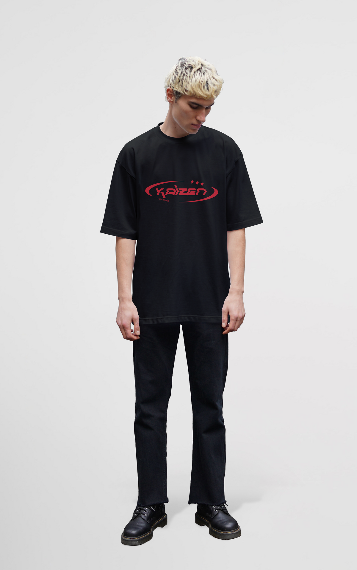 HI JACKER TEE BLACK