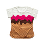 Aixo Sundae Womens Top Ivory