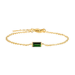 Square Birthstone Bracelet