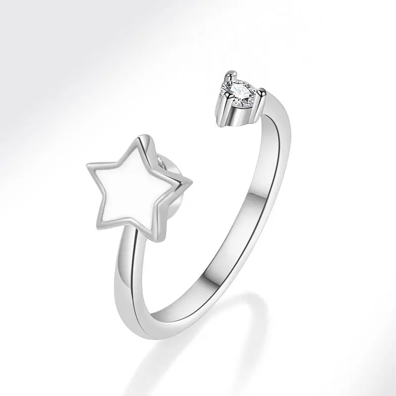 Anillo giratorio de estrella ajustable