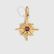 Star Shiny Birthstone Charms