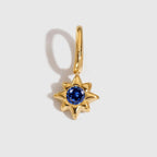 Star Pendant Birthstones Charms