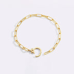 Paperclip Chain Bracelet