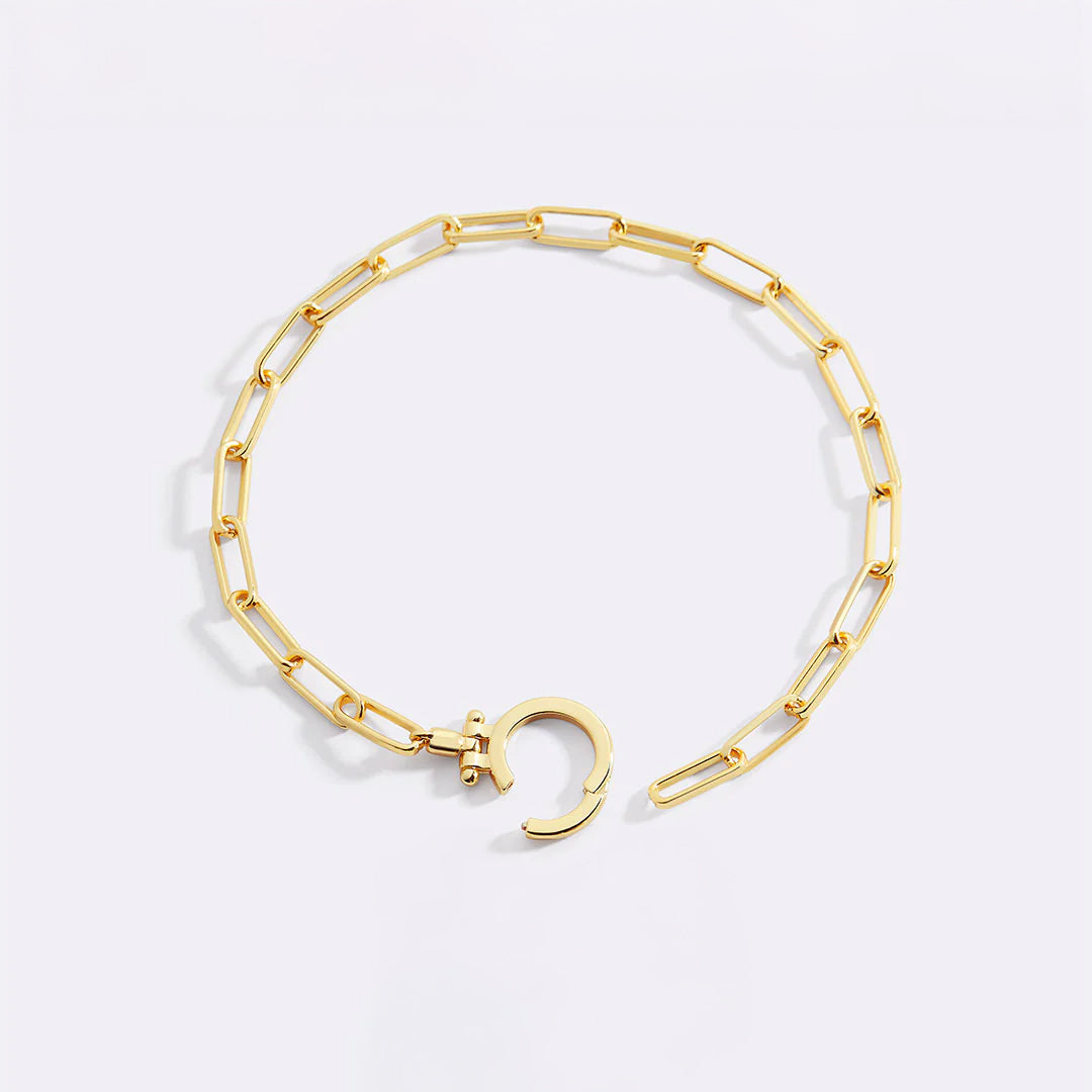 Paperclip Chain Bracelet