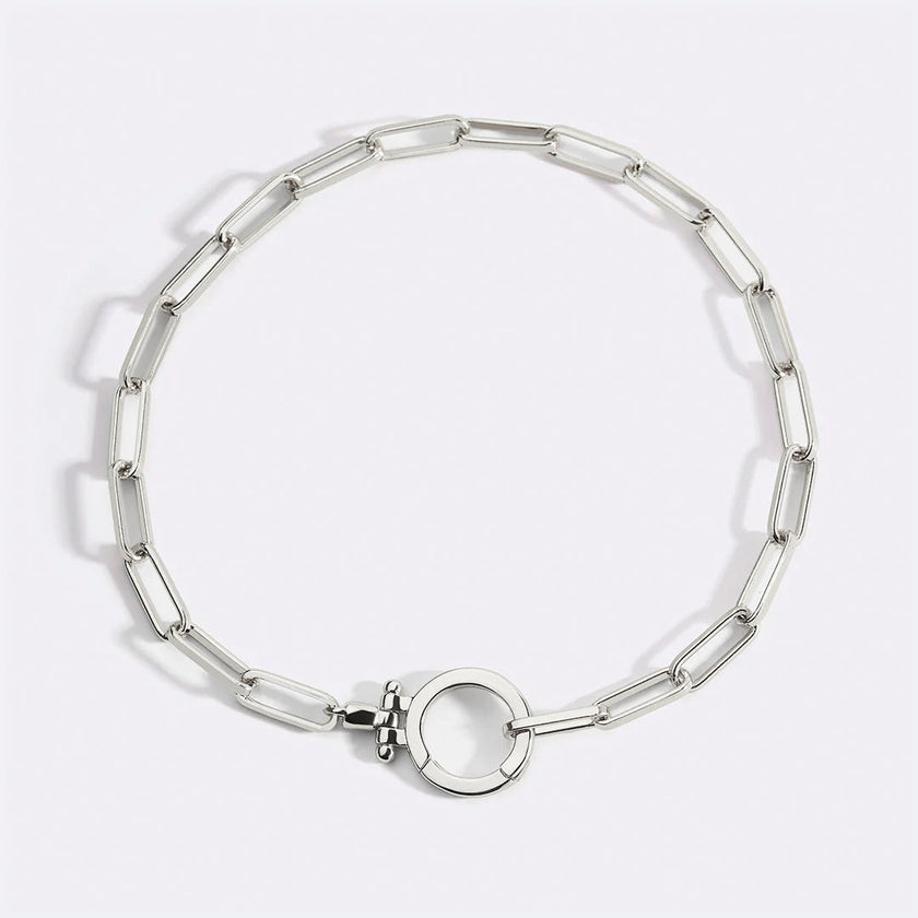 Paperclip Chain Bracelet