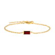 Square Birthstone Bracelet