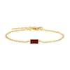 Square Birthstone Bracelet