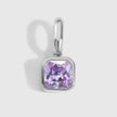 Octagon Birthstone Charms