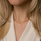 Teardrop Birthstone Necklace