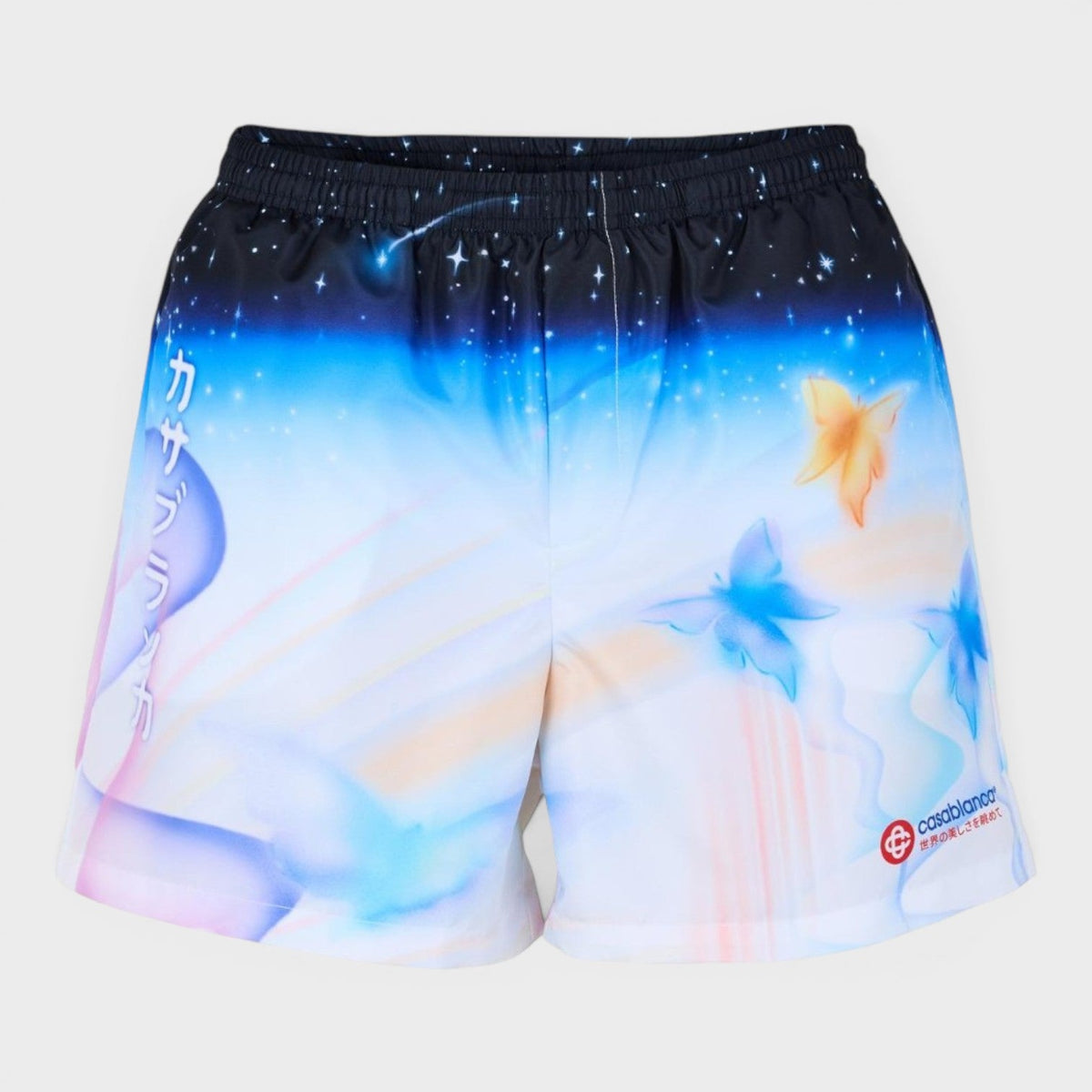 Galactic Connection Printed Swim Shorts