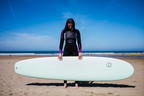 9' 1 Heritage Square Tail Retro Longboard Gloss Tint