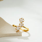 18K Gold Plated Star Ear Cuff