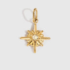Star Shiny Birthstone Charms