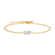 Square Birthstone Bracelet