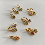 Star Pendant Birthstones Charms