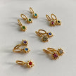 Star Pendant Birthstones Charms