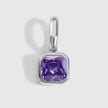Octagon Birthstone Charms