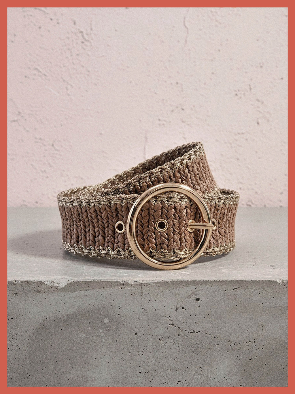 Shannon Summer Belt - Brown Mix