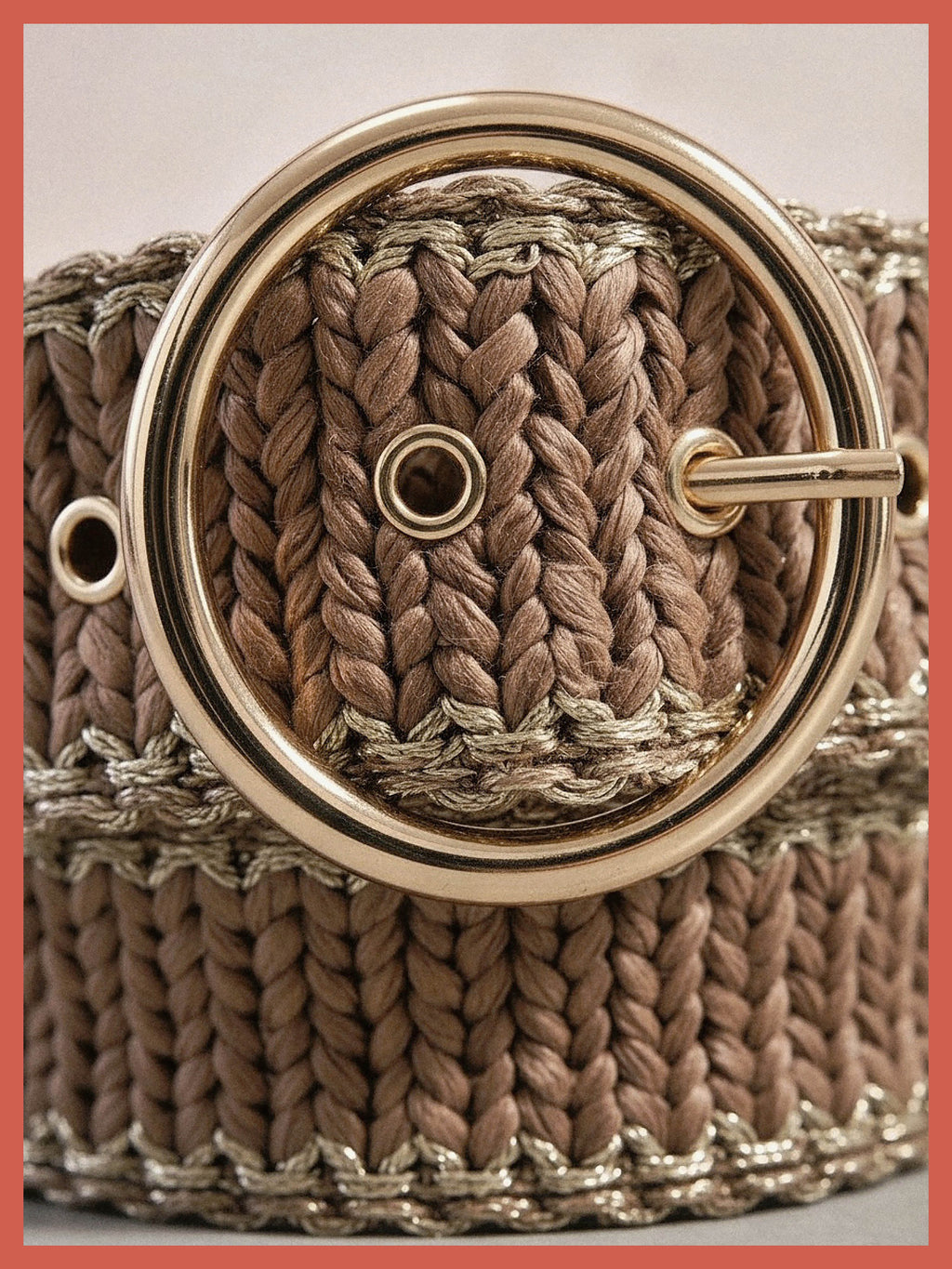 Shannon Summer Belt - Brown Mix
