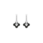 Silver Clover Earrings