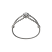 Silver Soho Diamond Cord Bracelet