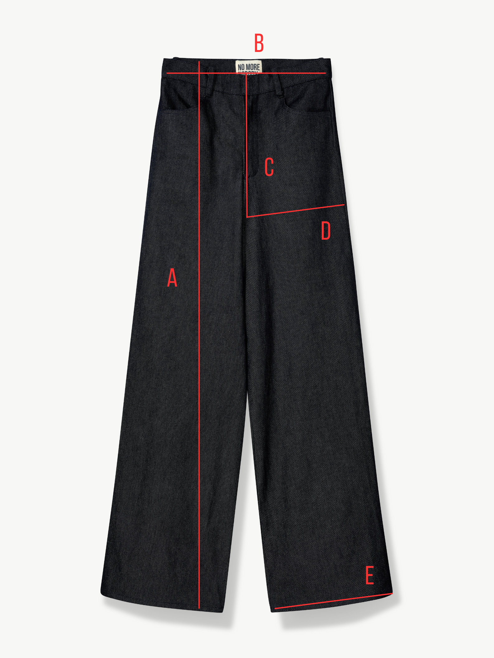 Smart Denim Trouser Organic Cotton - Katherina | No More Nobody