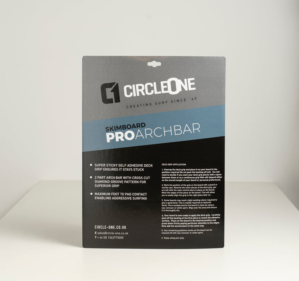 Skimboard Arch Bar Traction Pad EVA 2 Piece 22.5inch (57cm)