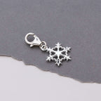 Snowflake Silver Charm