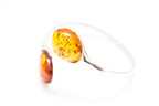 Bracelet jonc torque Amber Statement