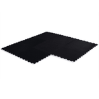 10mm Black Interlocking Floor Jigsaw Mats