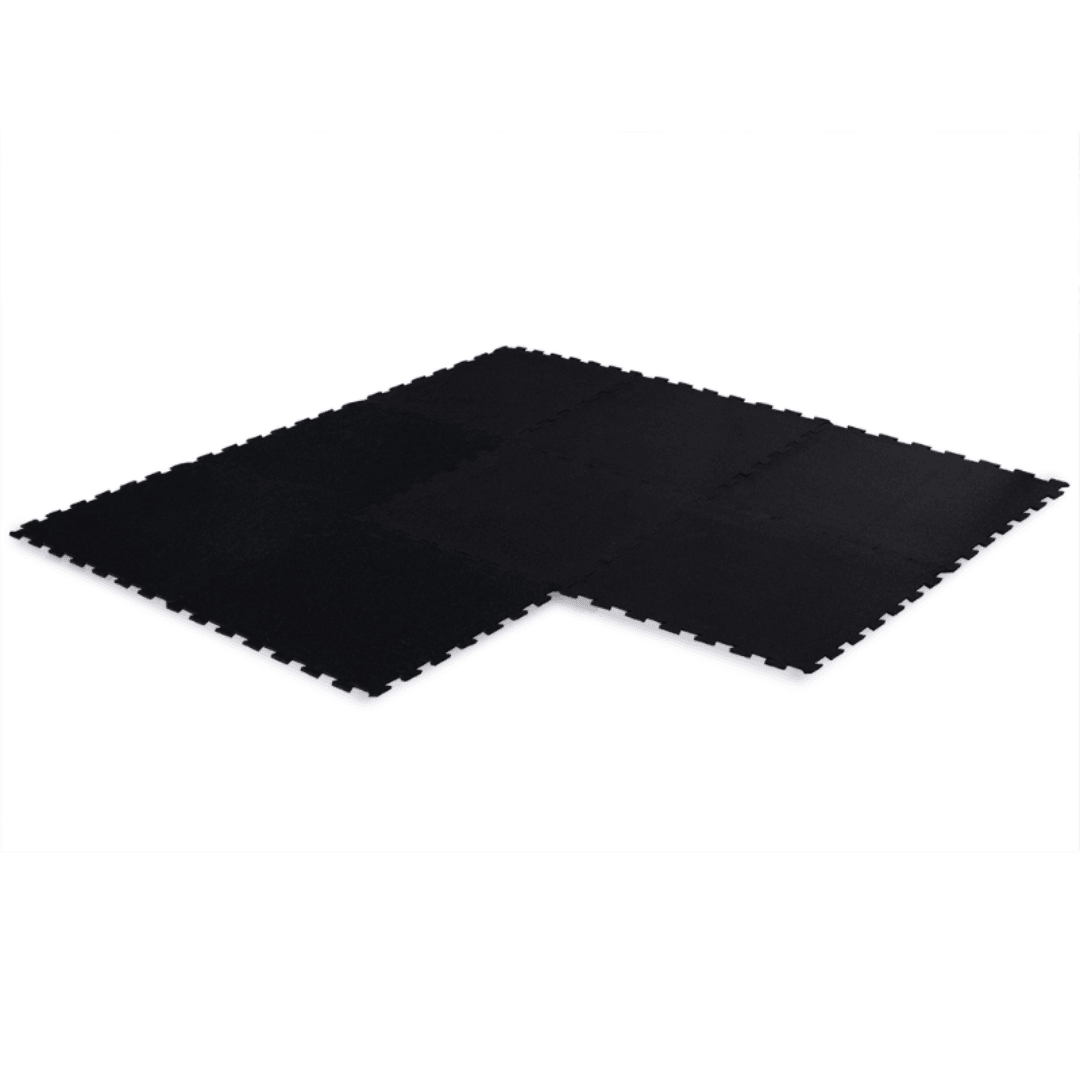 10mm Black Interlocking Floor Jigsaw Mats