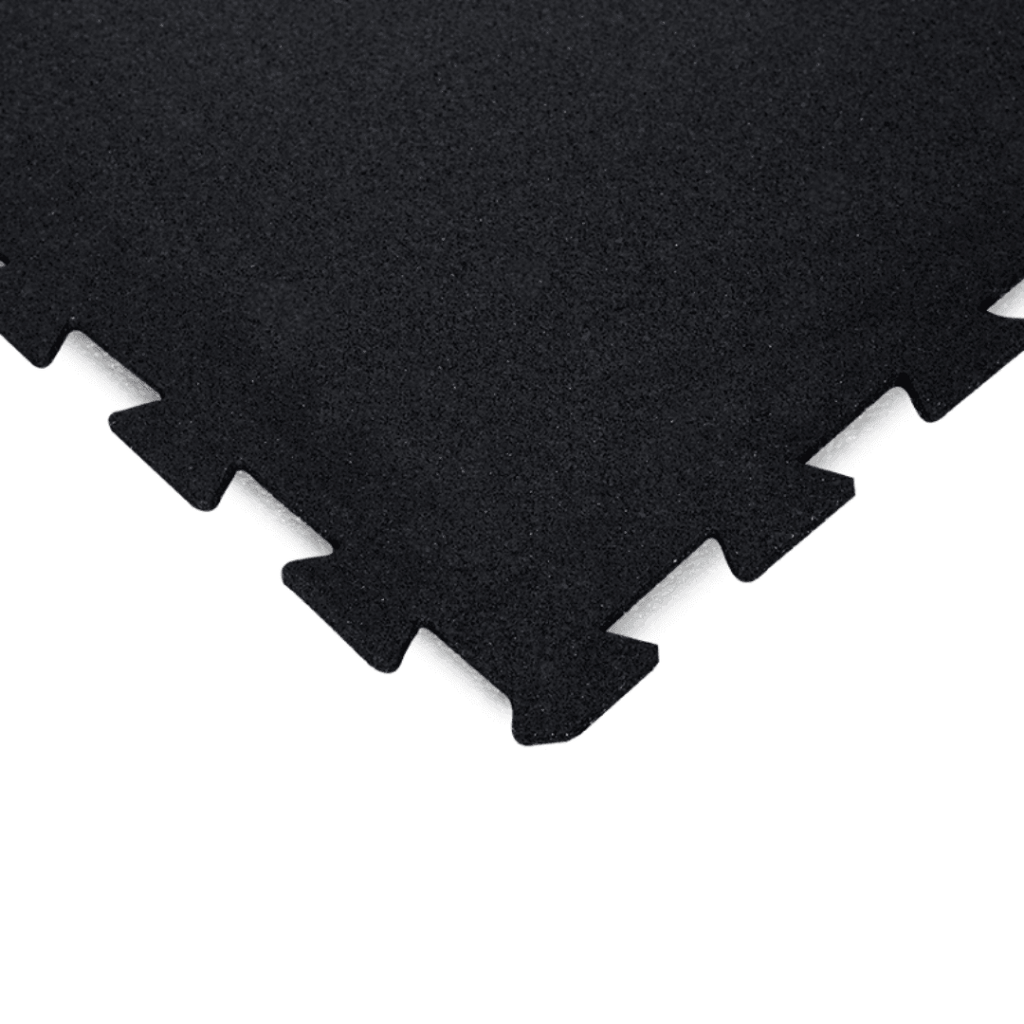 10mm Black Interlocking Floor Jigsaw Mats