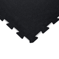 10mm Black Interlocking Floor Jigsaw Mats