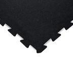 10mm Black Interlocking Floor Jigsaw Mats