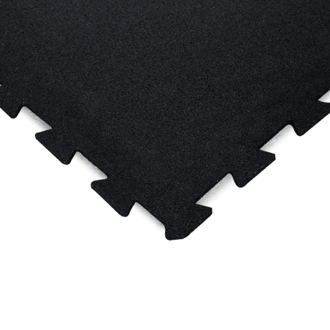 10mm Black Interlocking Floor Jigsaw Mats
