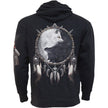 WOLF CHI - Side Pocket Hoody Black