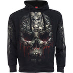 DEATH BONES - Sudadera con Capucha y Bolsillo Lateral Negra
