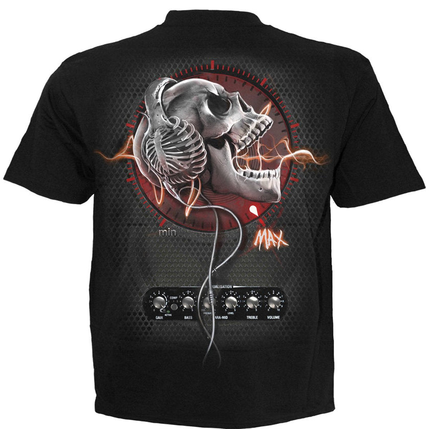 NEVER TOO LOUD - Kids T-Shirt Black