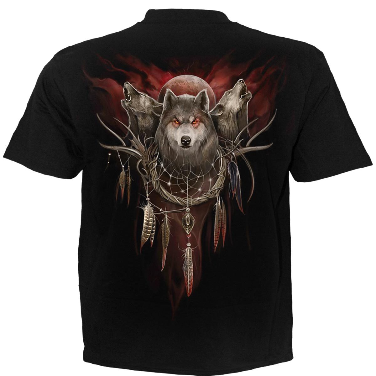 GRITO DEL LOBO - Camiseta Negra