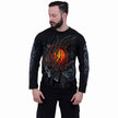 STEAMPUNK SKULL - Longsleeve T-Shirt Black