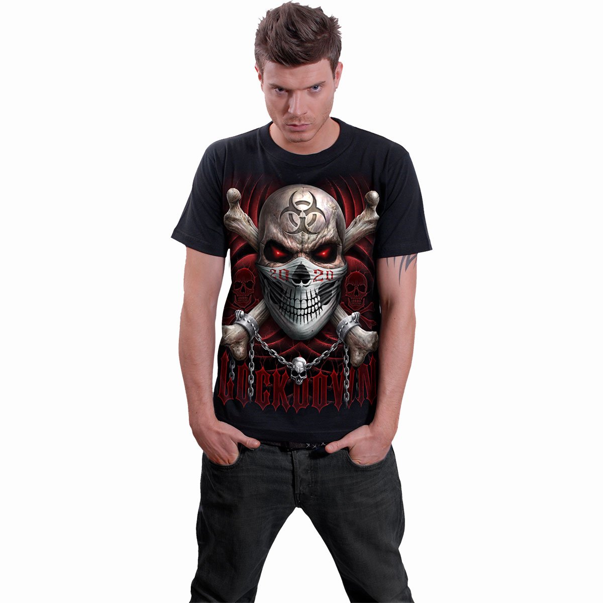 CONFINEMENT 2020 - T-shirt noir