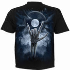 GRIM ROCKER - T-shirt Noir
