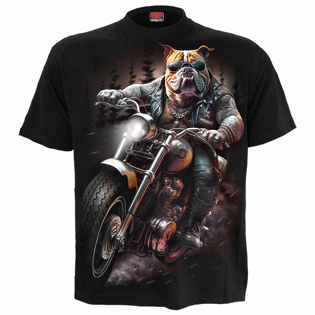 TOP DOG - Camiseta Negra