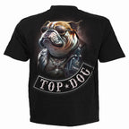 TOP DOG - Camiseta Negra