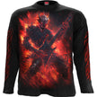 T-SHIRT MANCHES LONGUES RIFF BURNER – Noir
