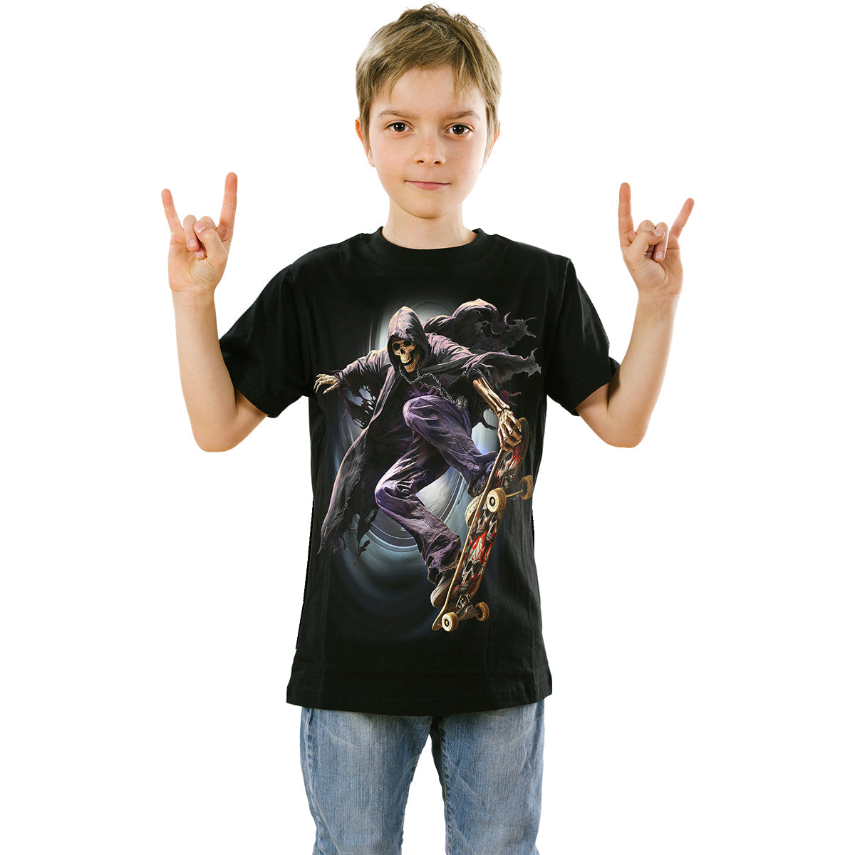 SOUL BOARDER - T-shirt Enfant Noir